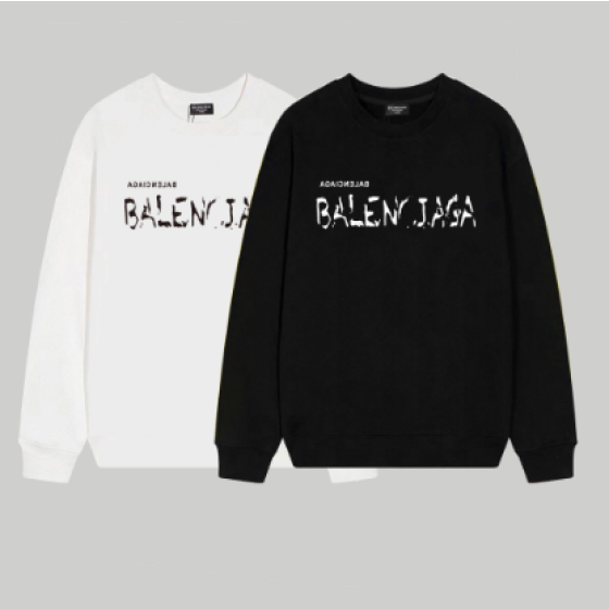 Balenciaga crewneck sweatshirt with inverted English print